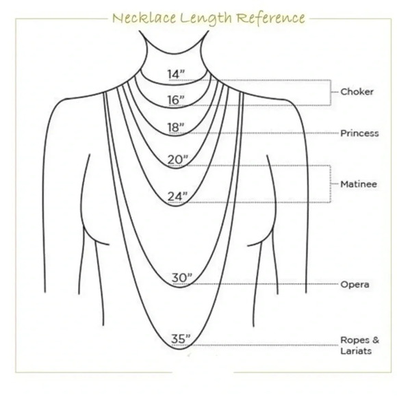 𝅺long bead  - Silver Necklace - Picture 3 of 4